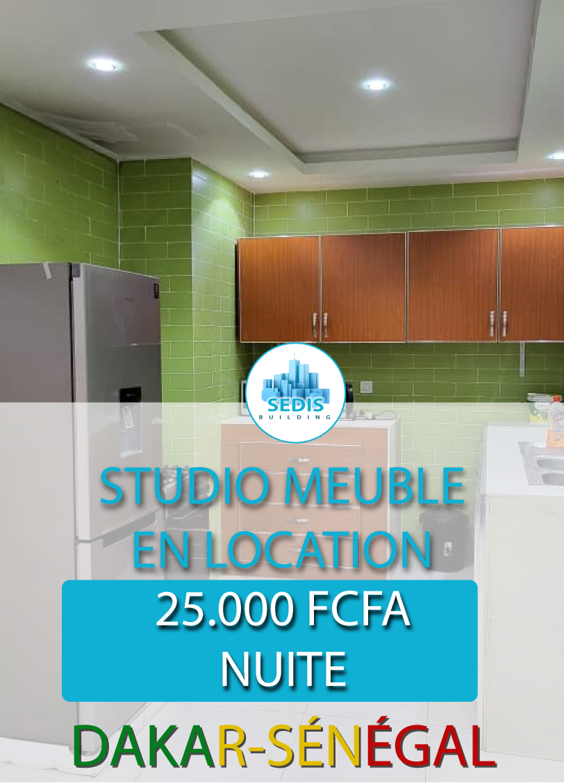 Studio meublé à louer à Liberté 6